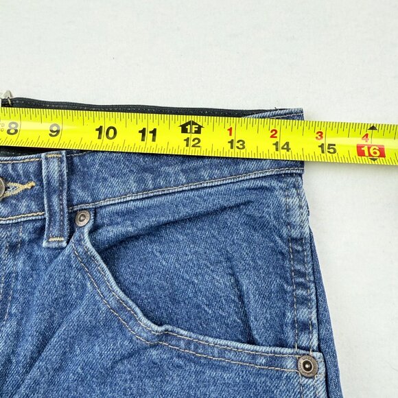 Wrangler Mens Regular Fit Stretch Blue Denim Jeans Size 29x30  Straight Leg NWOT - Picture 7 of 10